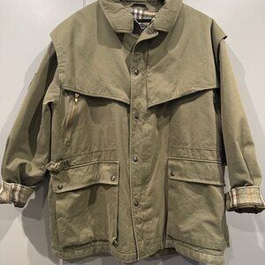 Burberry Olive Utility Jacket